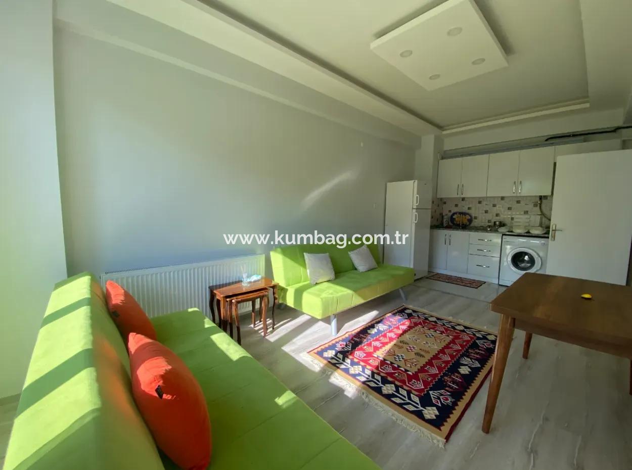 Kumbağ Merkezi Konumda Kiralik Eşyali 1+1 Daire