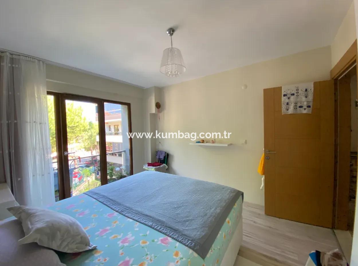 Kumbağ Havuzlu Site İçerisinde Satilik Eşyali 2+1