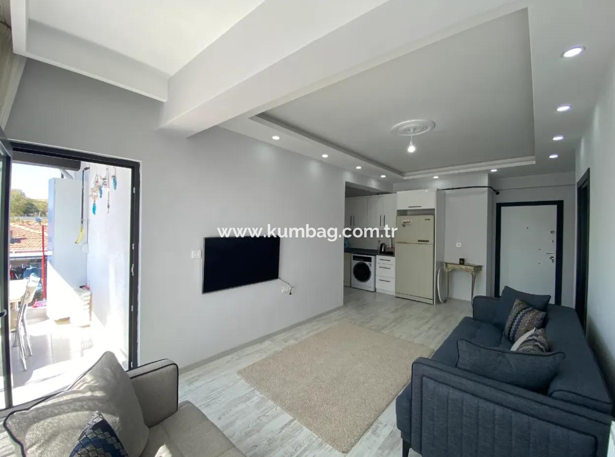Kumbağ Gündal Plaji Mevkiinde Full Eşyali Satilik 2+1 Daire