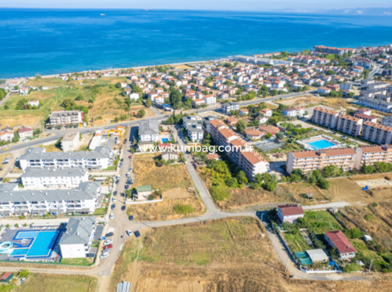 270 M2 Grundstück Mit Einzeltitelurkunde Zum Verkauf Mit Eckgrundstück In Kumbağ