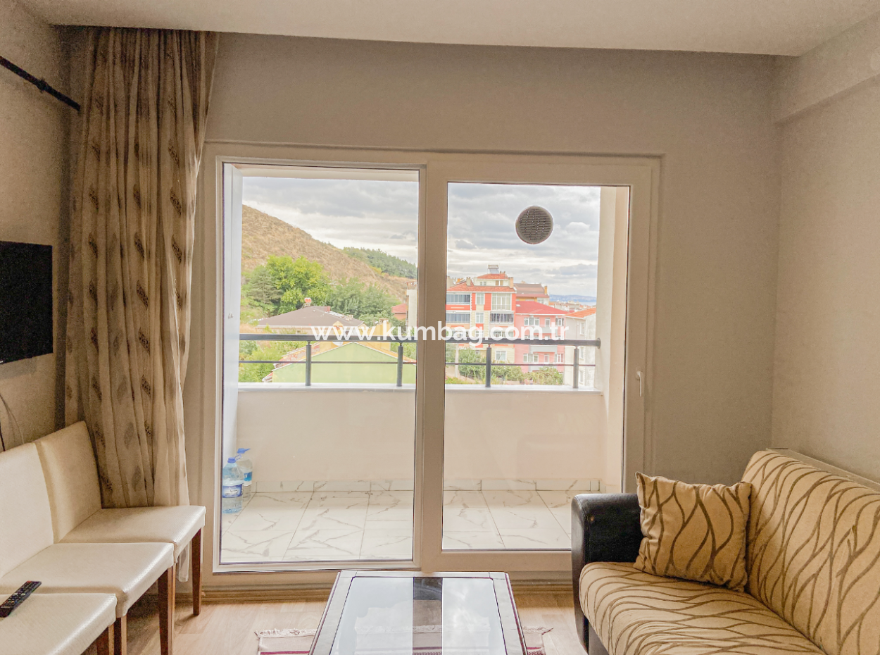 Kumbağ Deniz Ve Doğa Manzarali Eşyali Satilik 1+1 Daire