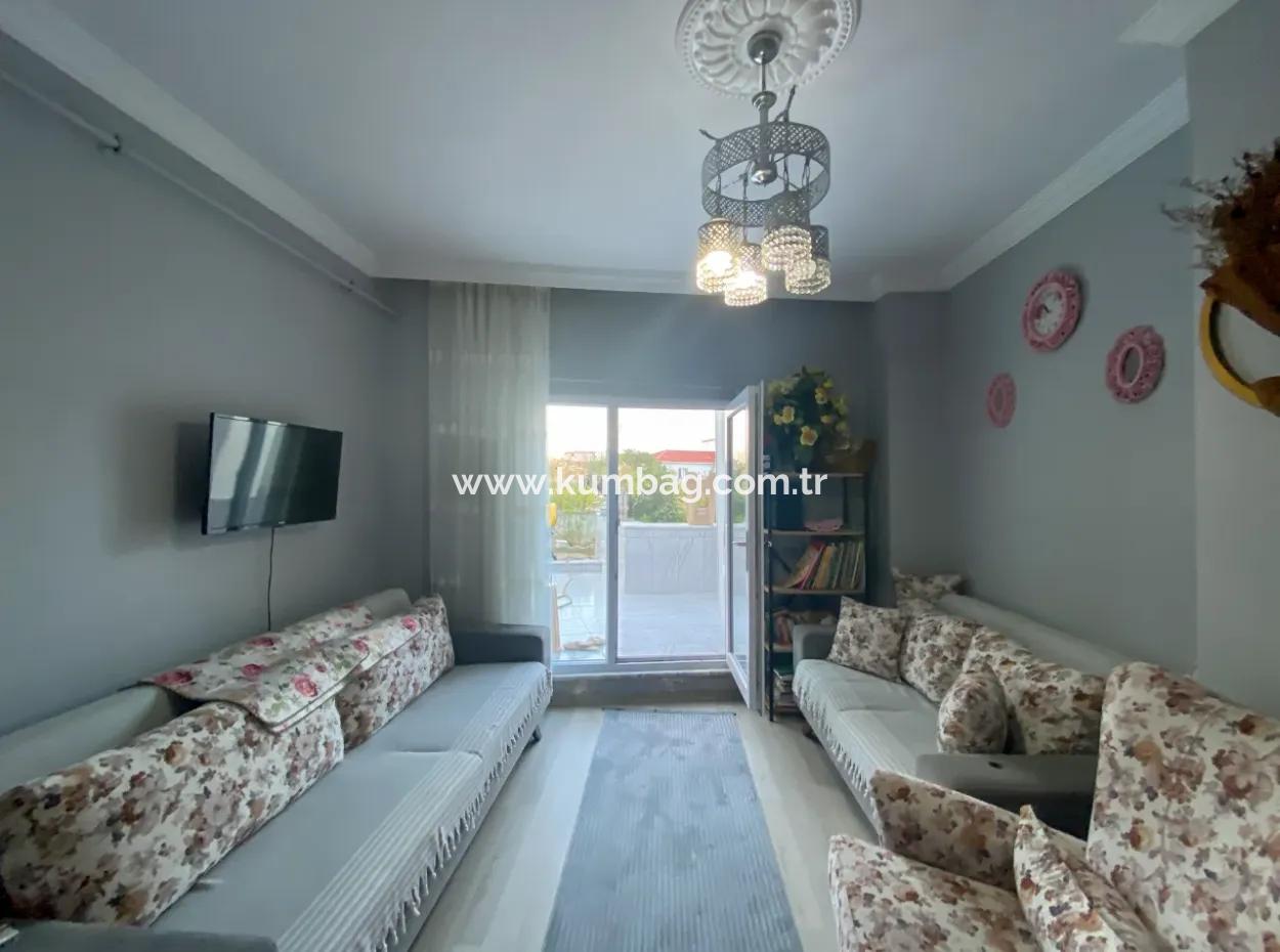 3 1 Wohnung Zu Verkaufen In Kumbag, Tekirdag, Mit Grossem Garten