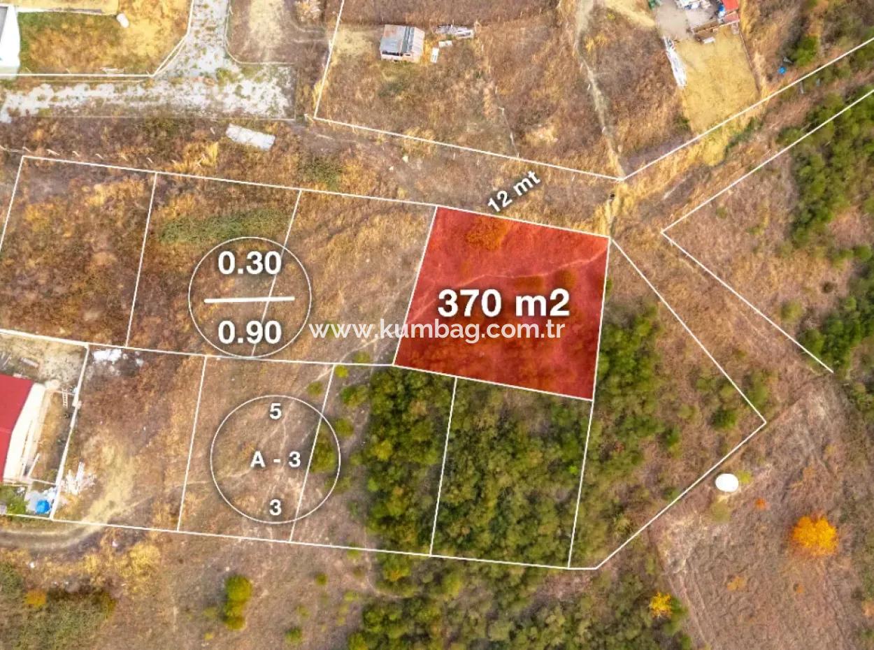 370M2 Baufertiges Grundstück Mit Aussicht In Der Wohnzone In Kumbağ