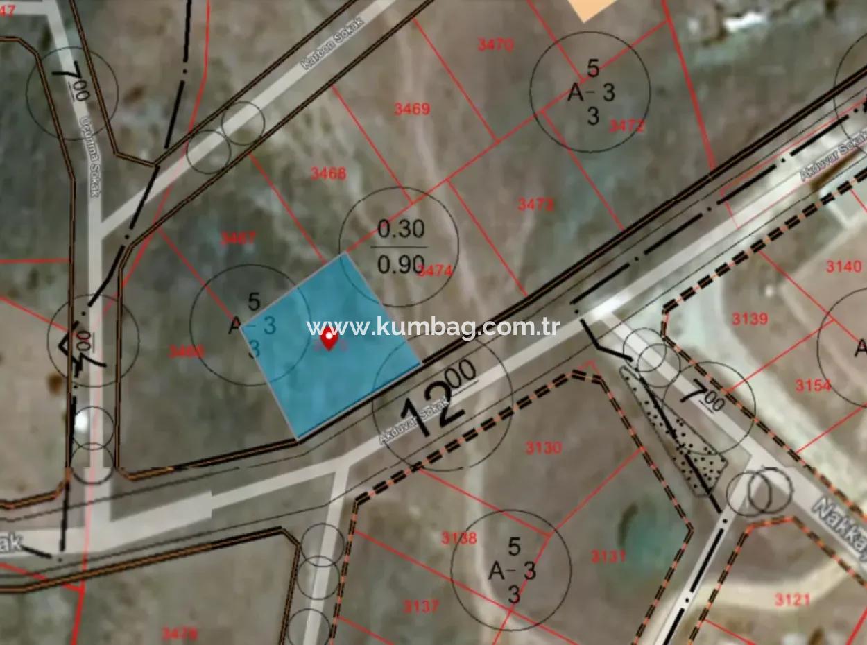 370M2 Baufertiges Grundstück Mit Aussicht In Der Wohnzone In Kumbağ