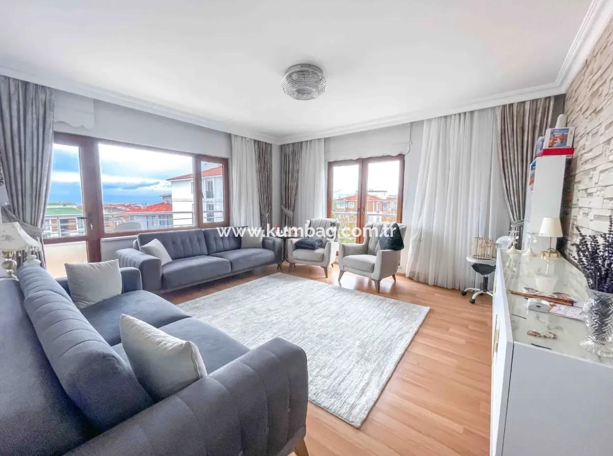 3 1 Wohnung Zum Verkauf In Altinova Mit Meerblick