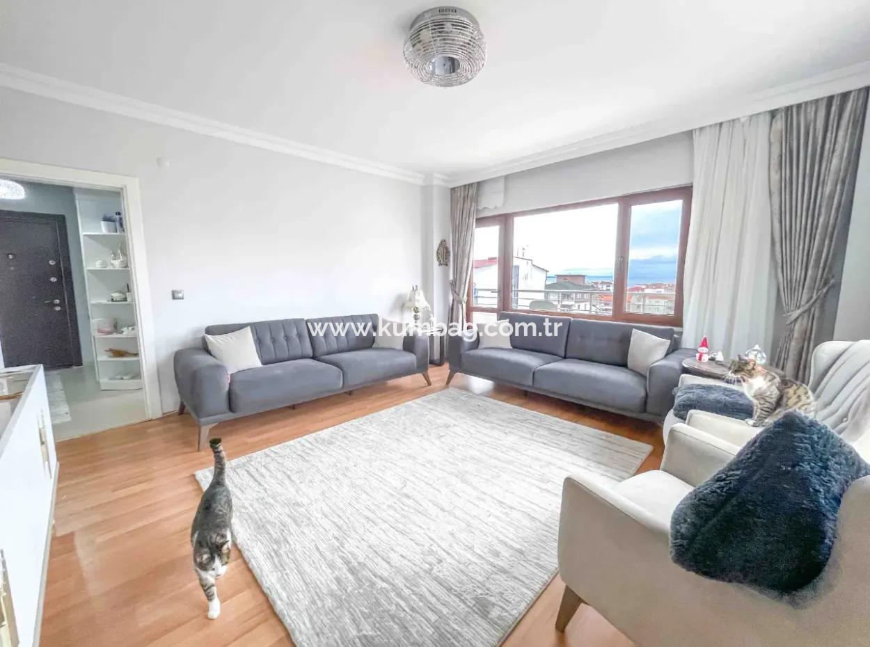 3 1 Wohnung Zum Verkauf In Altinova Mit Meerblick