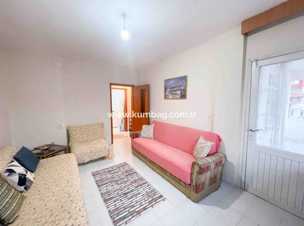 2 1 Wohnung Zum Verkauf In Einem Komplex Mit Pool Und Spielplatz In Kumbagh