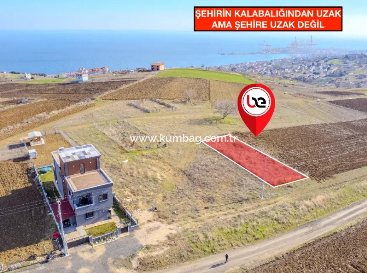 Tekirdag 396 M2 Baubereit Einzeltitelurkunde Zoniertes Grundstück Zum Verkauf
