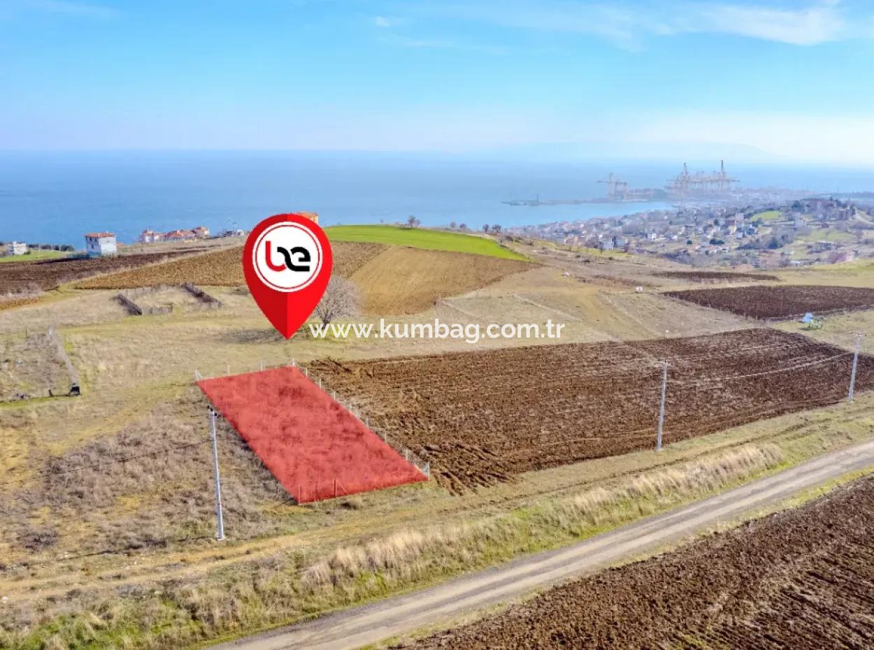 Tekirdag 396 M2 Baubereit Einzeltitelurkunde Zoniertes Grundstück Zum Verkauf