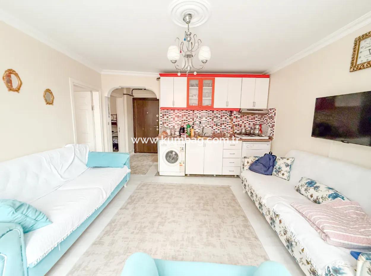 2 1 Wohnung Zum Verkauf Mit Doppelbalkon In Zentraler Lage Von Kumbağ