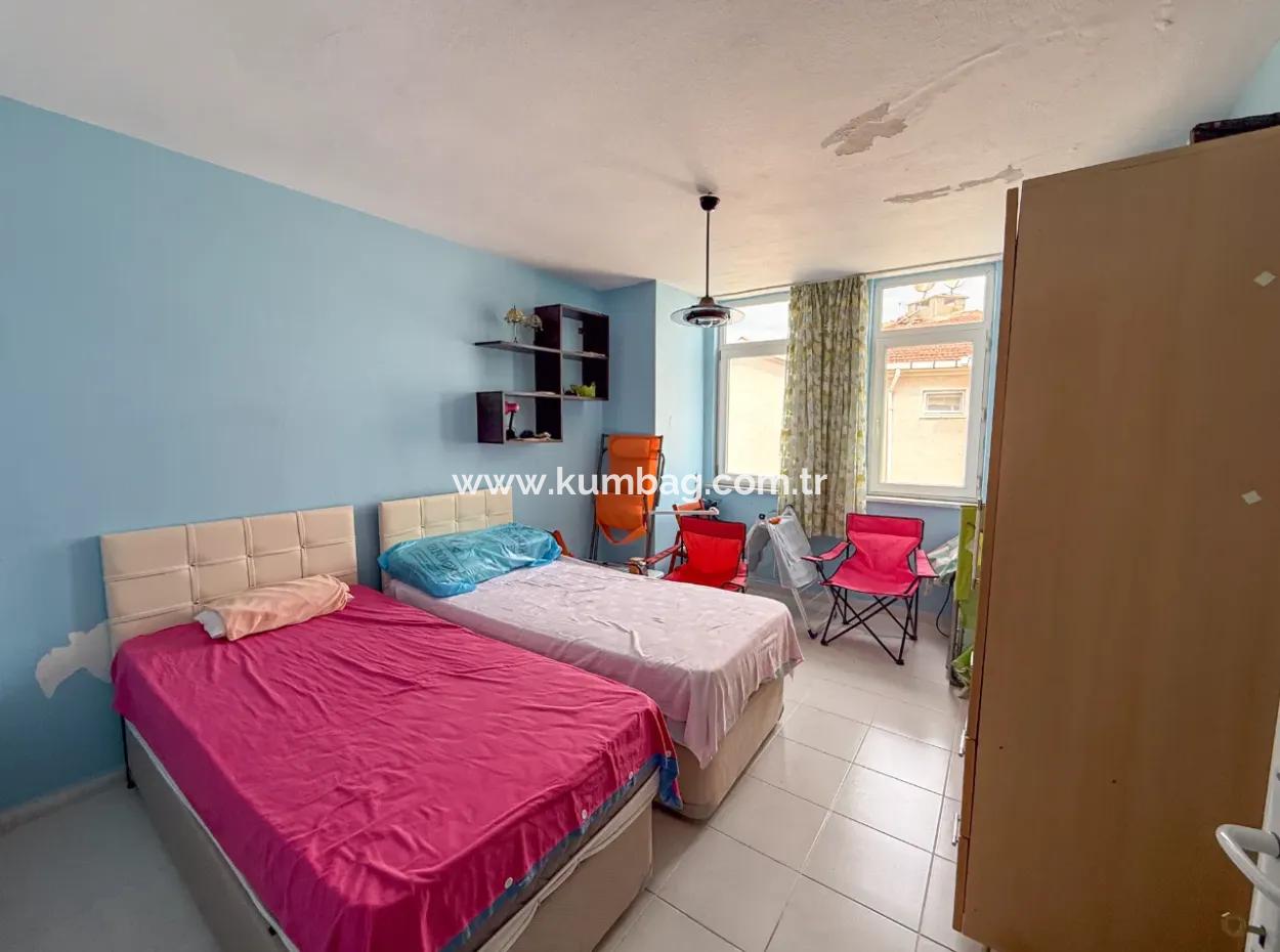 Triplex Villa Zum Verkauf In Einem Komplex Mit 50 Mt Pool In Kumbağ Deniz