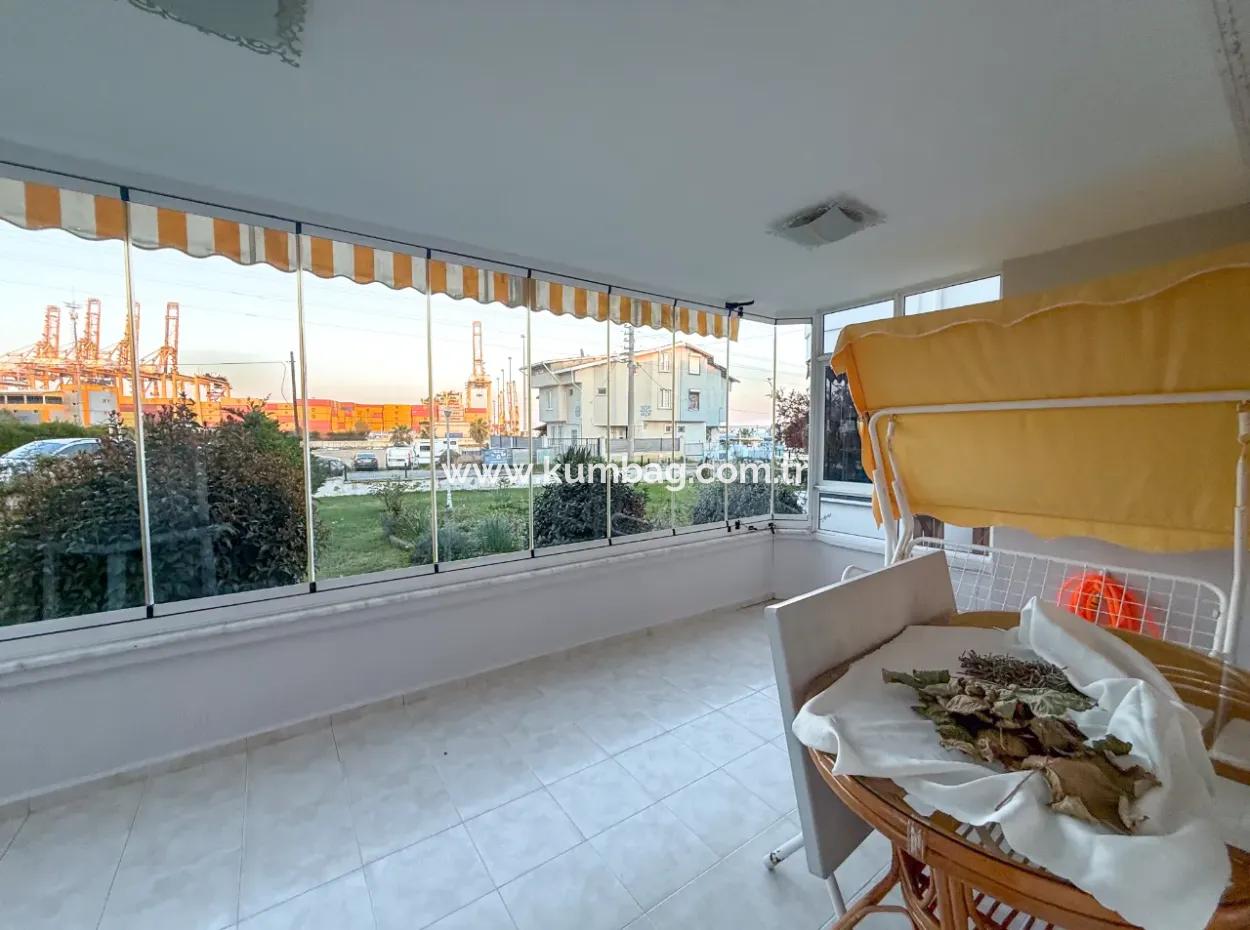 Sehr Grosse 2 1 Wohnung Zum Verkauf In Kumbağ Seafront Popular Complex