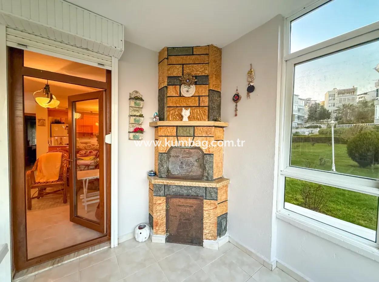 Sehr Grosse 2 1 Wohnung Zum Verkauf In Kumbağ Seafront Popular Complex