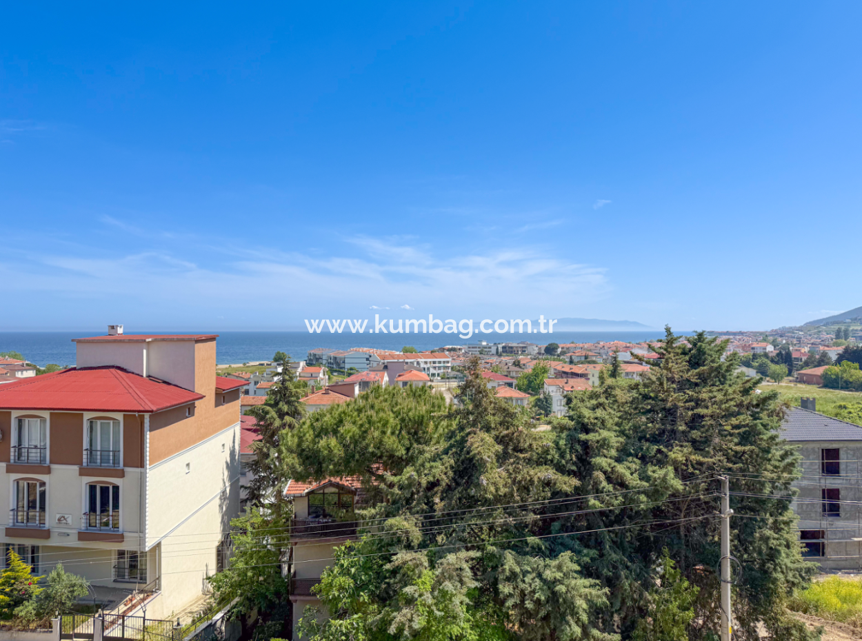 Neue 2 1 Wohnung Zum Verkauf Mit Garten Mit Meerblick In Kumbag