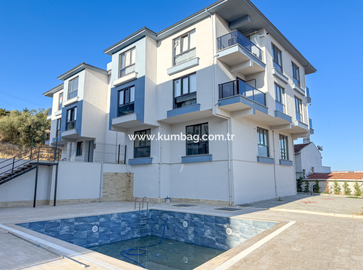 Geräumige, Luxuriöse 1 1 Wohnung Zum Verkauf In Barbaros Mit Meerblick