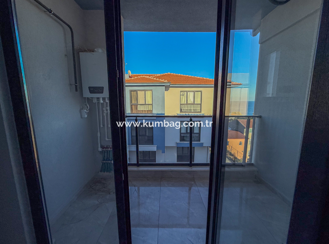 Geräumige, Luxuriöse 1 1 Wohnung Zum Verkauf In Barbaros Mit Meerblick