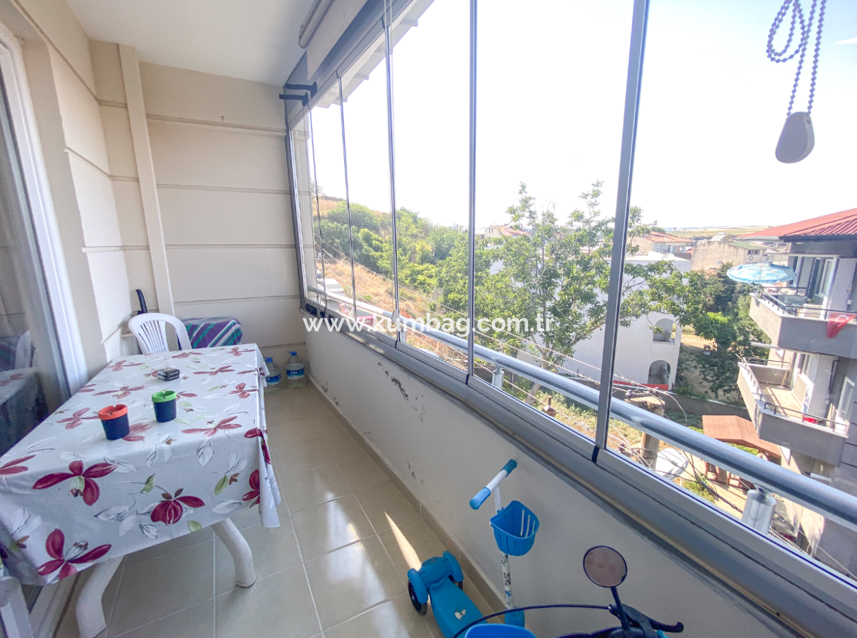 2 1 Wohnung Zum Verkauf Mit Grossem Balkon In Der Nähe Der Strasse In Kumbagh