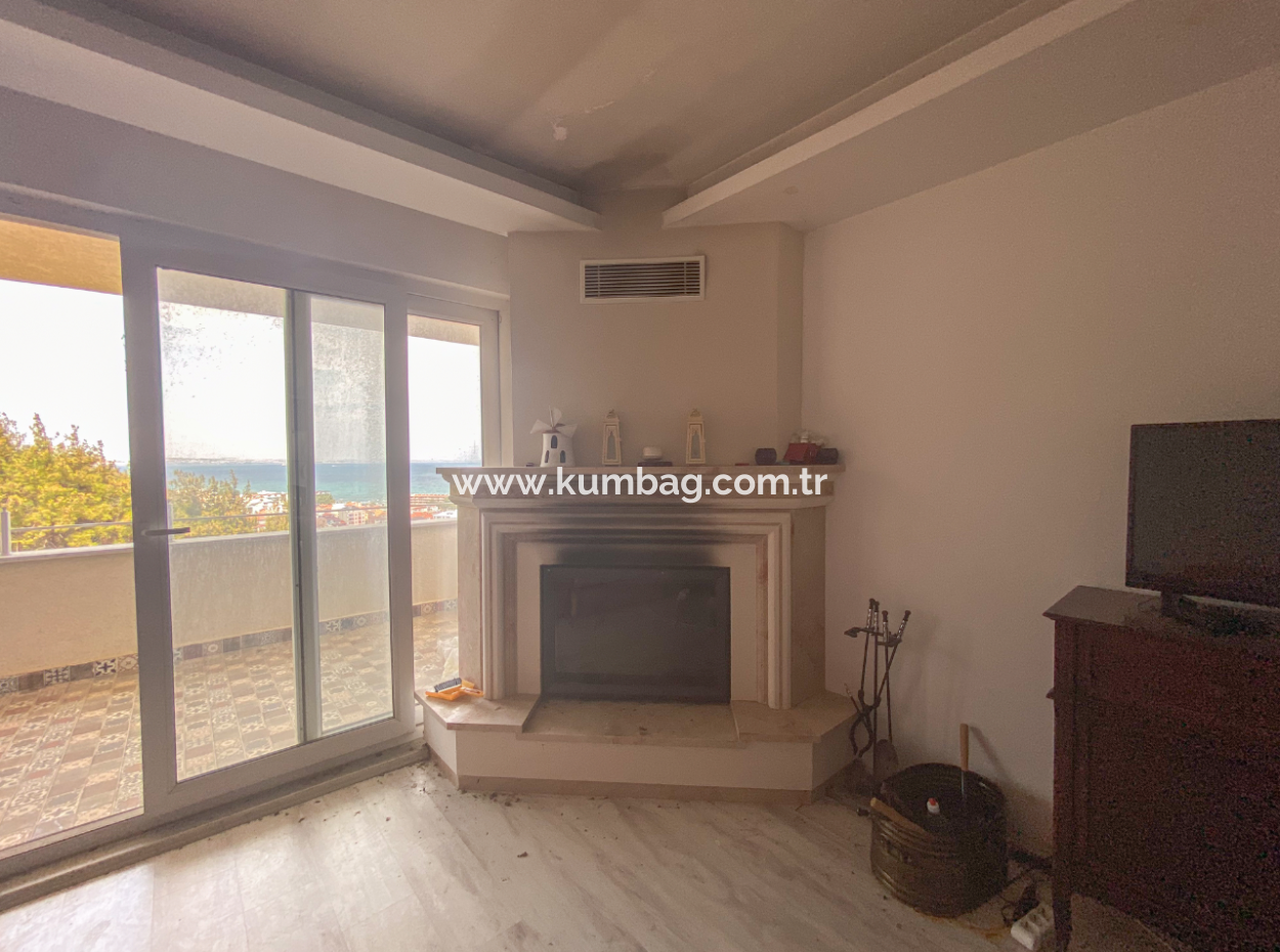 2 1 Wohnung Zum Verkauf In Kumbagh Mit Pool Mit Blick Auf Das Meer Und Den Wald