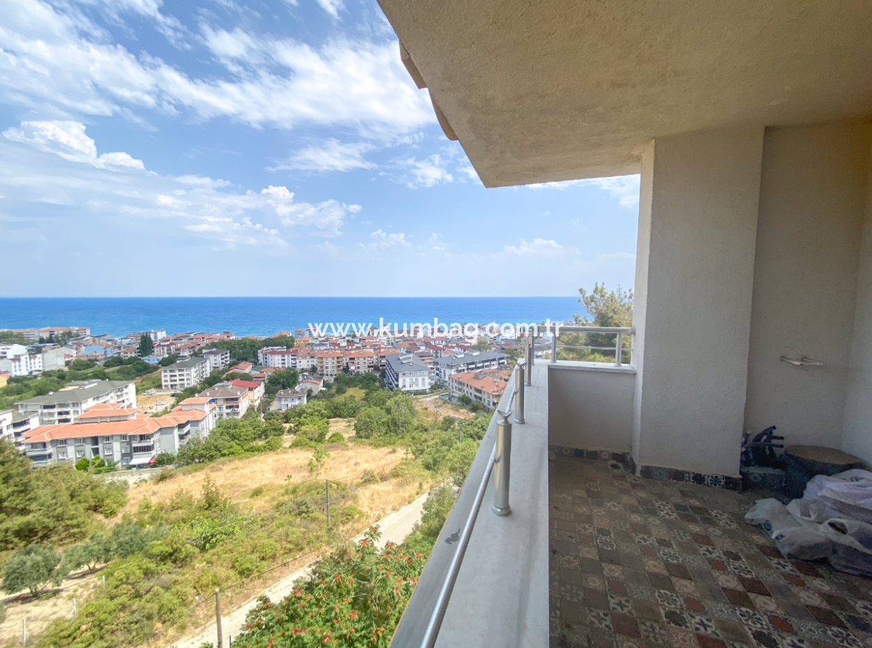 2 1 Wohnung Zum Verkauf In Kumbagh Mit Pool Mit Blick Auf Das Meer Und Den Wald