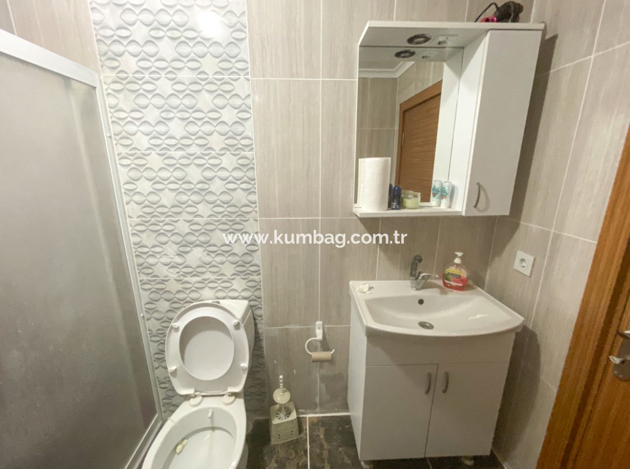 2 1 Wohnung Zum Verkauf In Kumbagh Mit Pool Mit Blick Auf Das Meer Und Den Wald