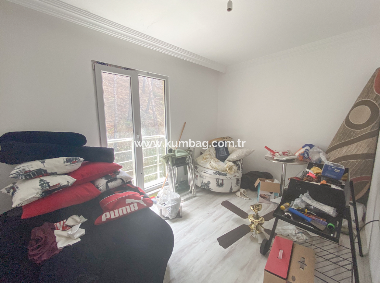 2 1 Wohnung Zum Verkauf In Kumbagh Mit Pool Mit Blick Auf Das Meer Und Den Wald