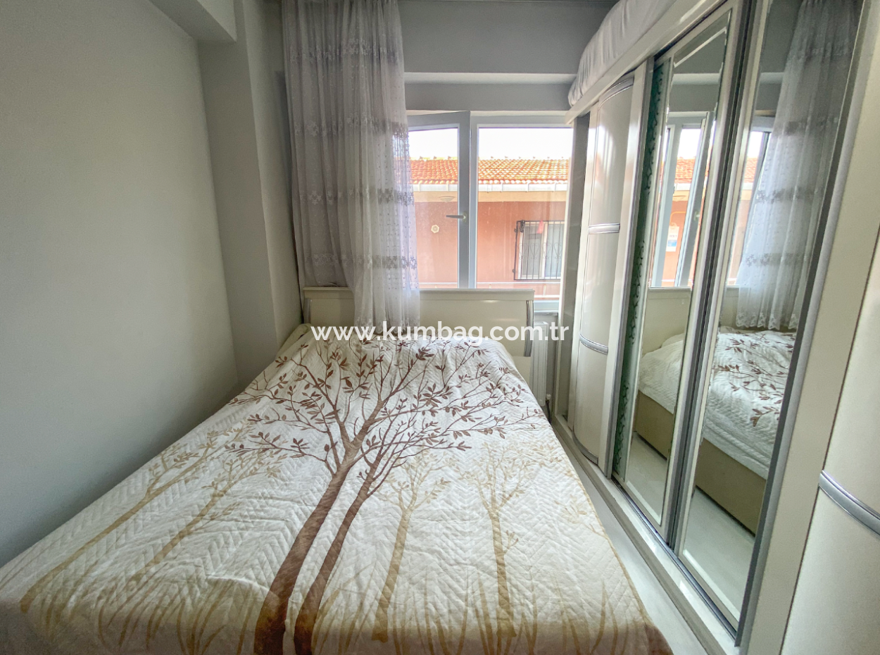Geräumige 2 1 Wohnung Zum Verkauf In Einem Neubau In Der Nähe Der Kumbağ Marktstrasse
