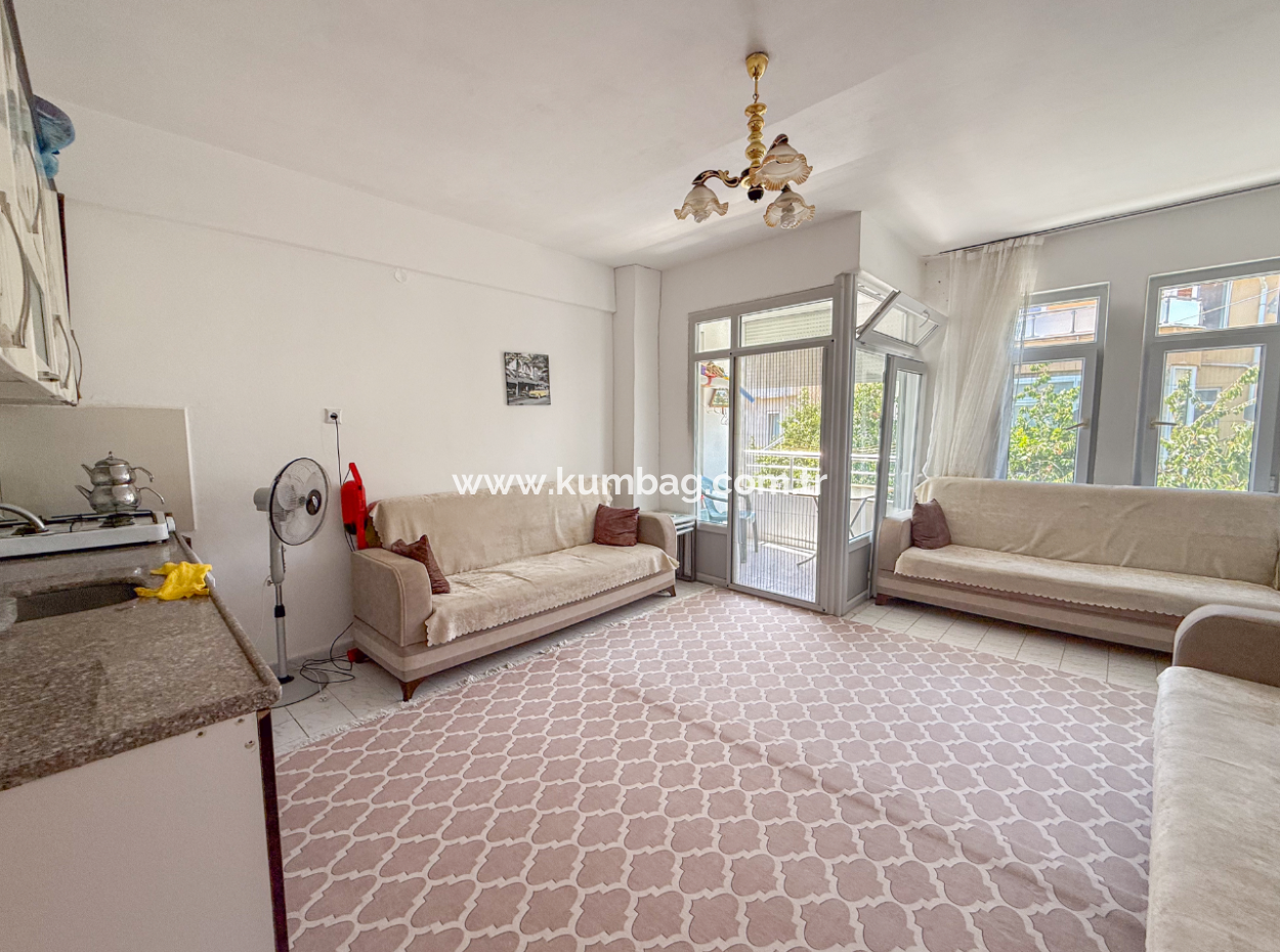 2 1 Wohnung Zum Verkauf In Kumbag, Ganz In Der Nähe Von Gundal Beach