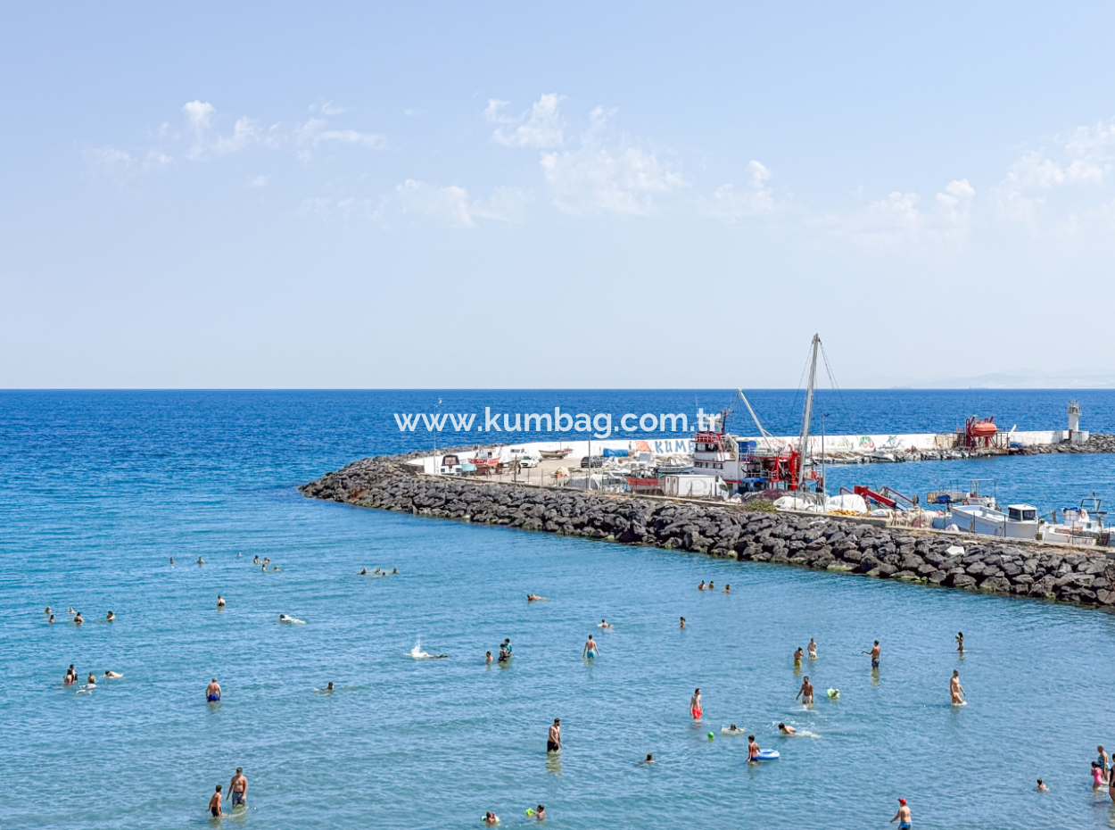1 1 Mieten An Der Strandpromenade Von Kumbağ Mit Panoramablick Auf Das Meer