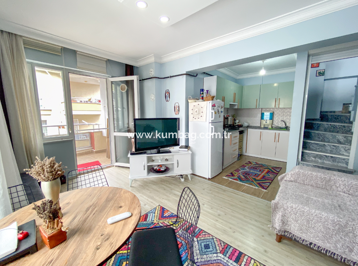 3 1 Maisonette-Wohnung Zum Verkauf In Kumbag, Ganz In Der Nähe Des Meeres