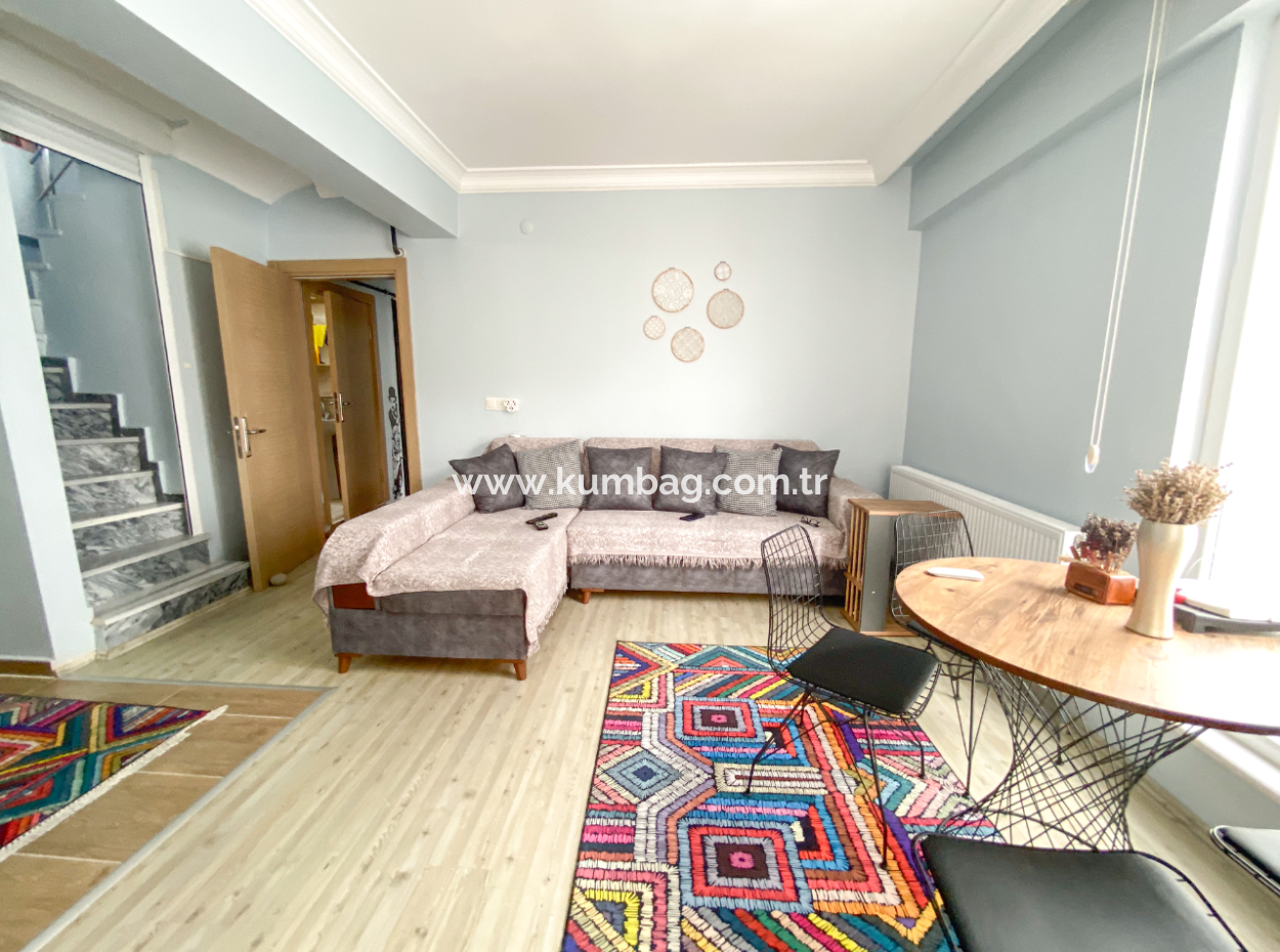 3 1 Maisonette-Wohnung Zum Verkauf In Kumbag, Ganz In Der Nähe Des Meeres