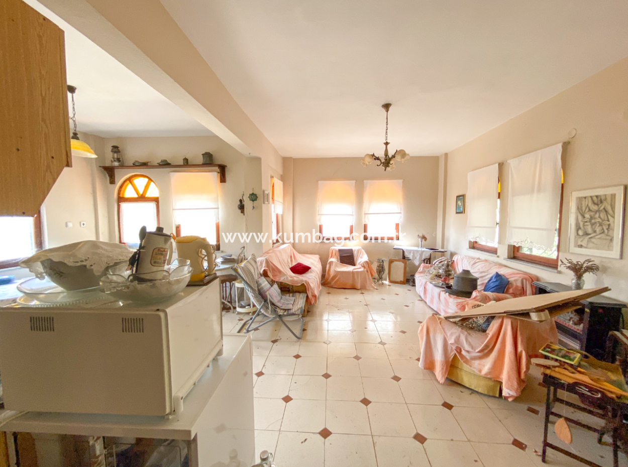 4 1 Triplex Villa Zum Verkauf Mit Grosser Terrasse Mit Meerblick In Kumbağ