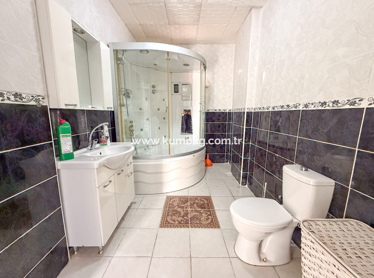 5 1 Triplex Villa Mit Sauna Auf Der Meerseite Der Kumbağ Strasse