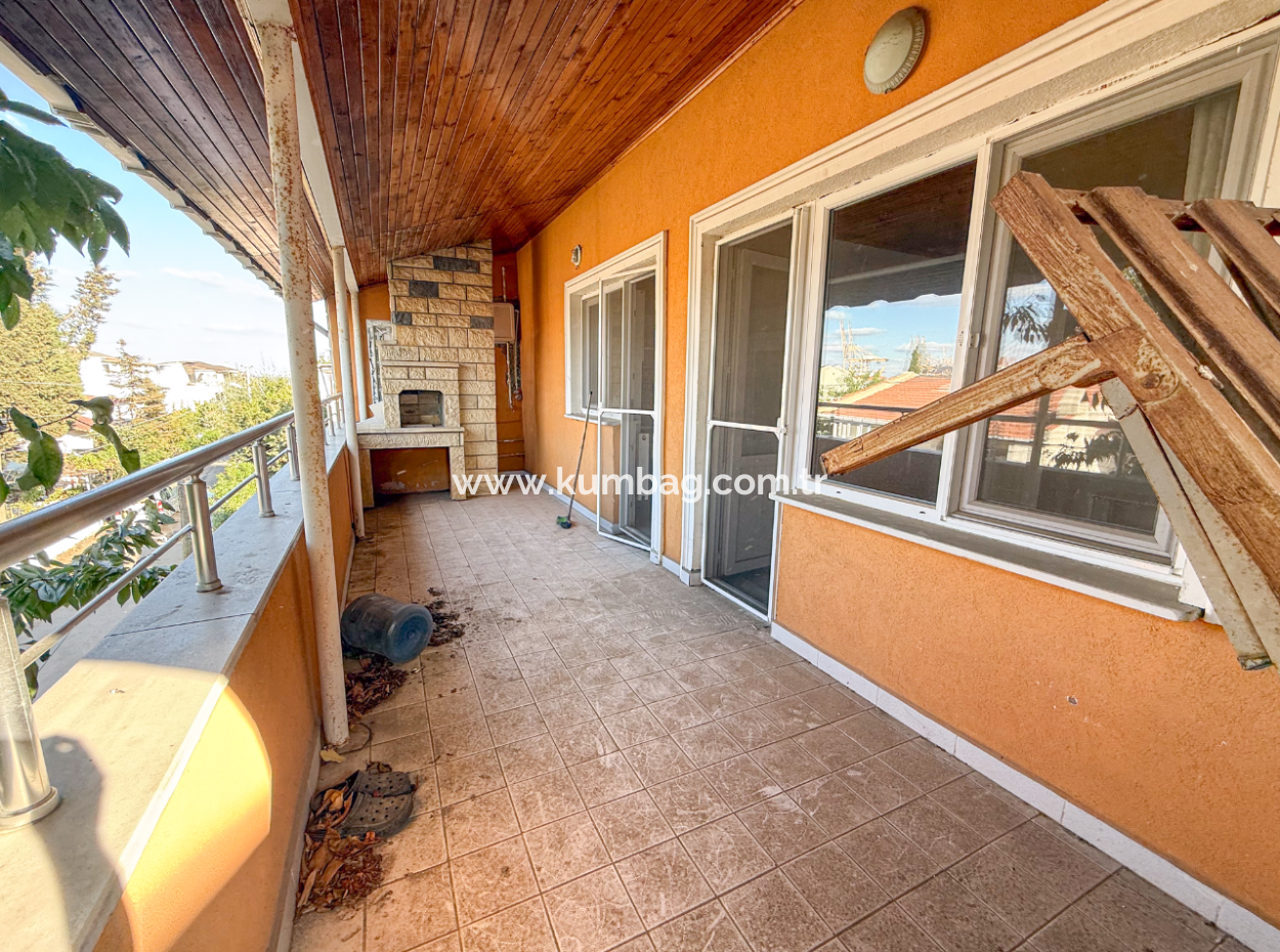 5 1 Triplex Villa Mit Sauna Auf Der Meerseite Der Kumbağ Strasse