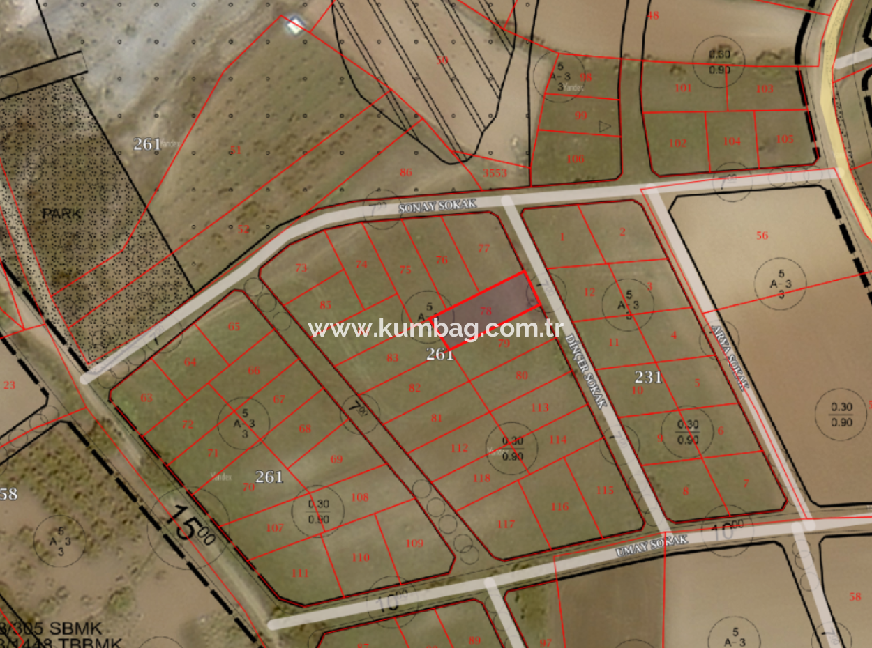 Grundstück Zum Verkauf In Tekirdağ Kumbağ, Geeignet Für Zonierte Und Bankrotte Investitionen