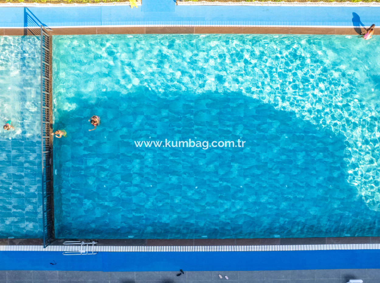 Luxus 1 1 Wohnung Zu Vermieten In Der Nähe Des Meeres In Einem Komplex Mit Kumbağ Pool