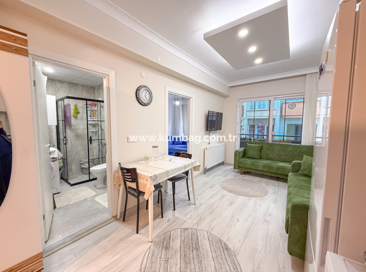 1 1 Wohnung Zum Verkauf Mit Zentraler Belegung In Kumbağ