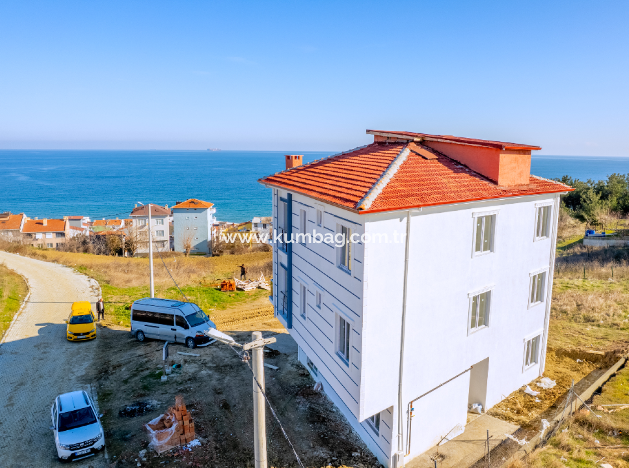 1 1 Wohnung Zum Verkauf Mit Panoramablick Auf Das Meer In Kumbağ
