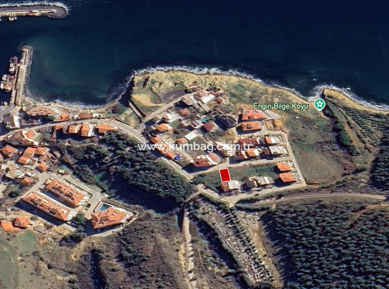 185 M² Zoniertes Grundstück Zum Verkauf An Einer Angemessenen Lage Und Bereit Zum Bau In Kumbağ