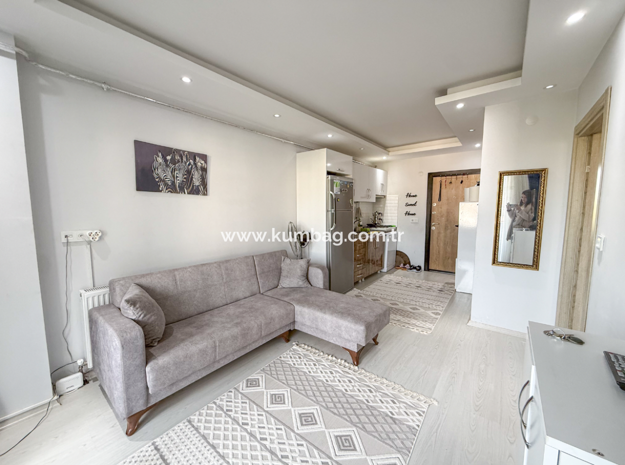 11-Wohnung Zum Verkauf Mit Belegung Auf Einem Zentral Gelegenen Gelände Mit Pool In Kumbağ