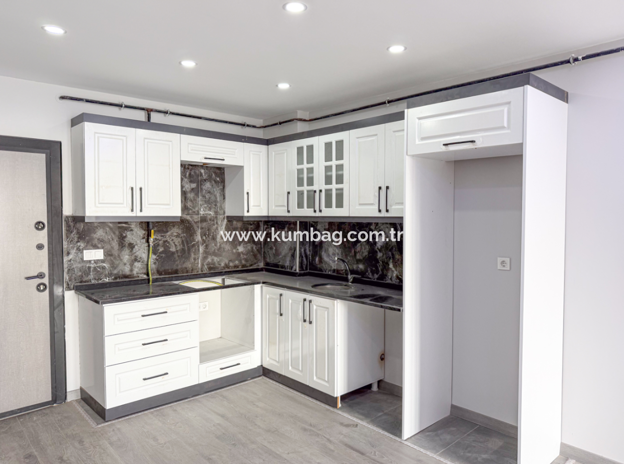 Kumbağ Panoramablick Auf Das Meer, Luxuriöse Neue 2 1 Wohnungen Zum Verkauf