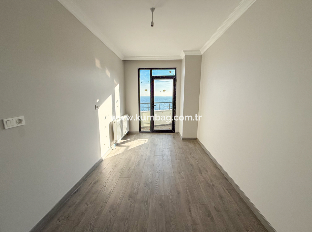 Kumbağ Panoramablick Auf Das Meer, Luxuriöse Neue 2 1 Wohnungen Zum Verkauf