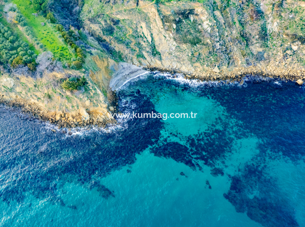 Kumbağ Panoramablick Auf Den Garten Mit Meerblick Neue 11-Wohnung Zum Verkauf