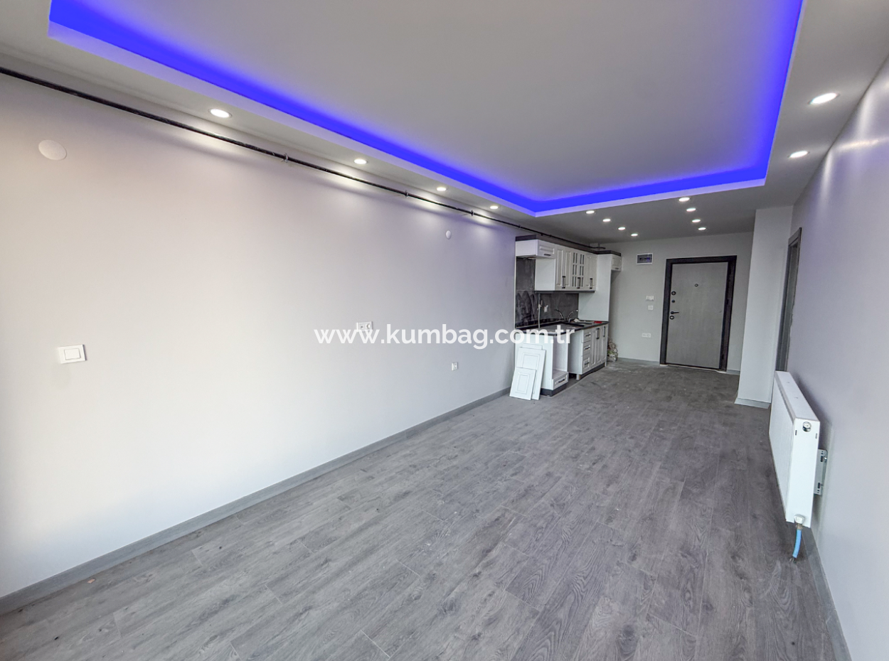 Kumbağ Panoramablick Auf Den Garten Mit Meerblick Neue 11-Wohnung Zum Verkauf