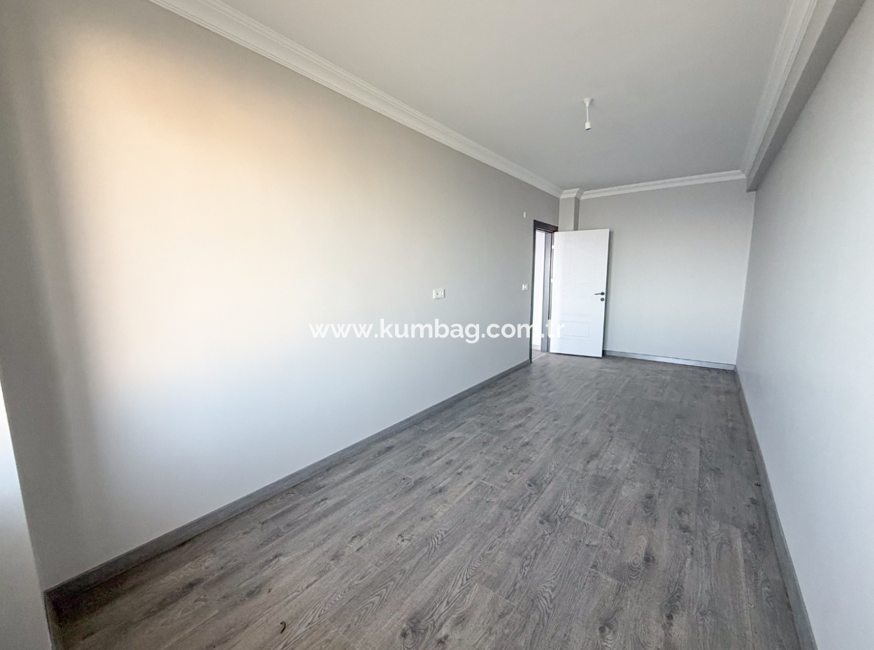 Kumbağ Panoramablick Auf Den Garten Mit Meerblick Neue 11-Wohnung Zum Verkauf