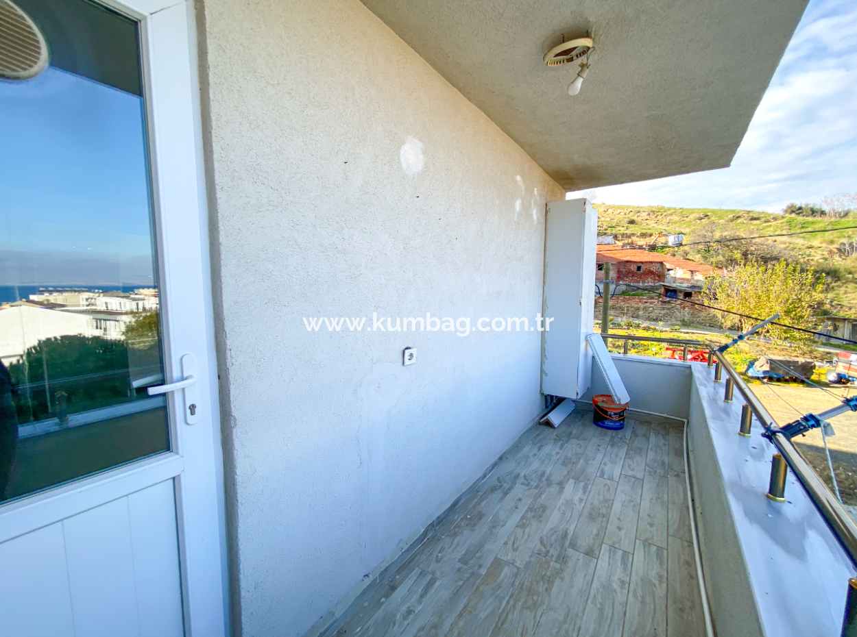 2 1 Wohnungen Zur Miete Im Dorf Kumbağ Mit Pool Und Meerblick