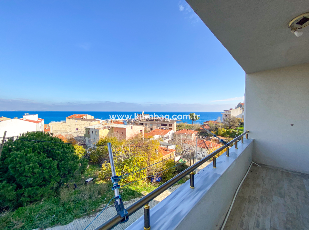 2 1 Wohnungen Zur Miete Im Dorf Kumbağ Mit Pool Und Meerblick