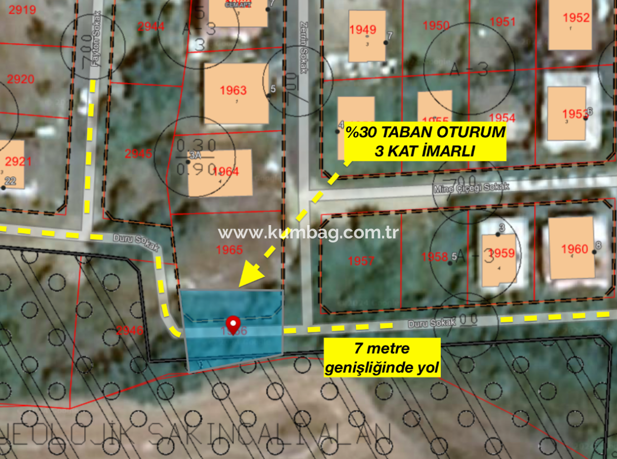 Wohngebiete Zum Verkauf Zur Investition In Der Nähe Der Hauptstrasse In Kumbağ