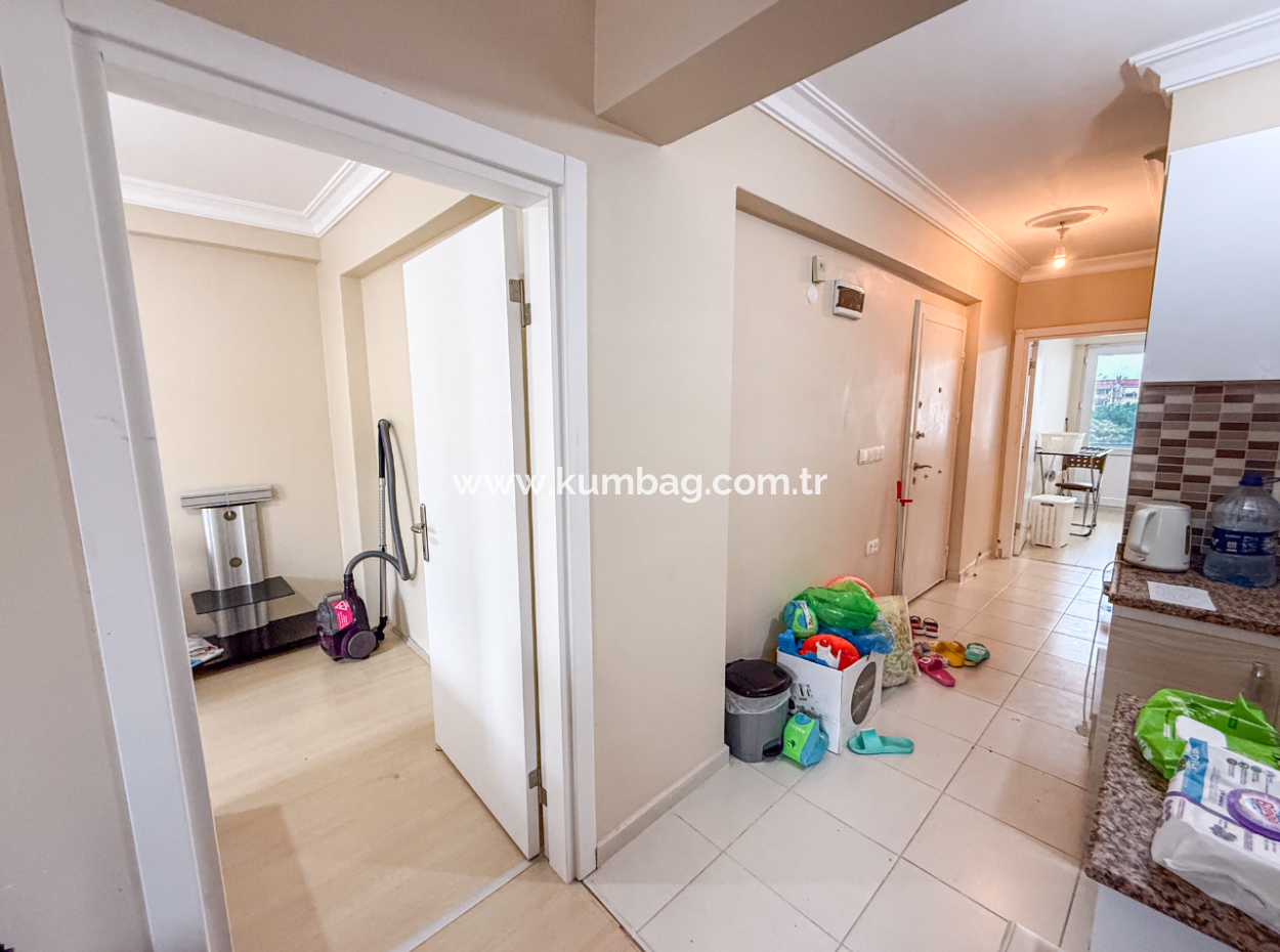 3 1 Duplex Zum Verkauf Mit Terrasse Und Doppelbalkon Im Zentrum Von Kumbağ