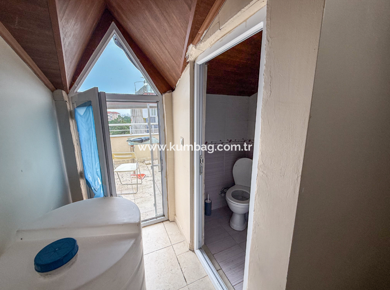 3 1 Duplex Zum Verkauf Mit Terrasse Und Doppelbalkon Im Zentrum Von Kumbağ