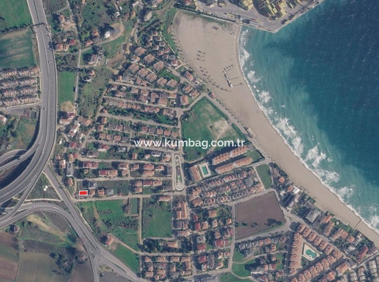 185 M2 Block Bestellt Grundstück Zum Verkauf In Kumbağ, Nahe Dem Strand Von Gündal,
